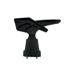 Black Plastic Winged Connector Plug